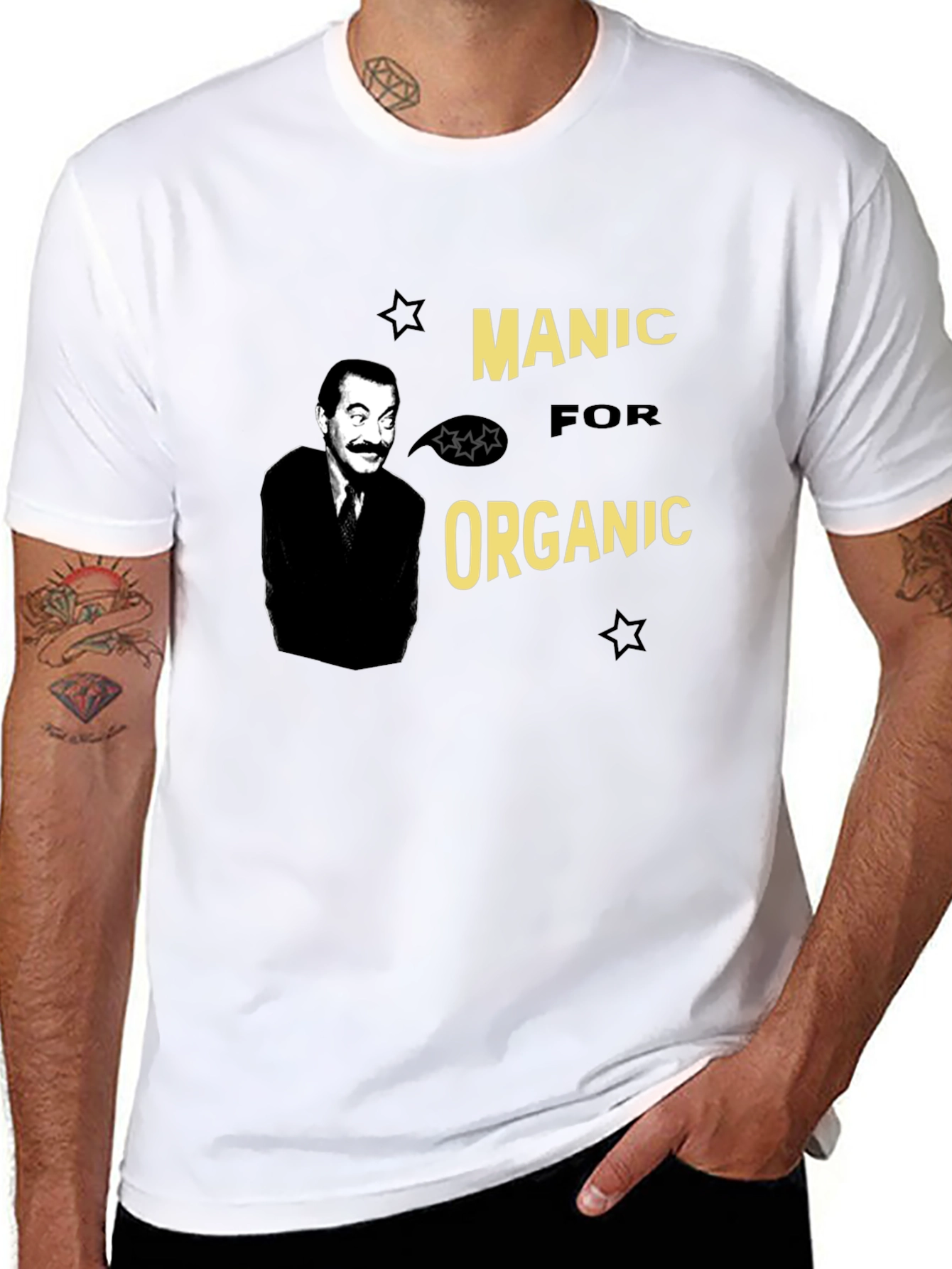 Manic For Organic Graphic Tee