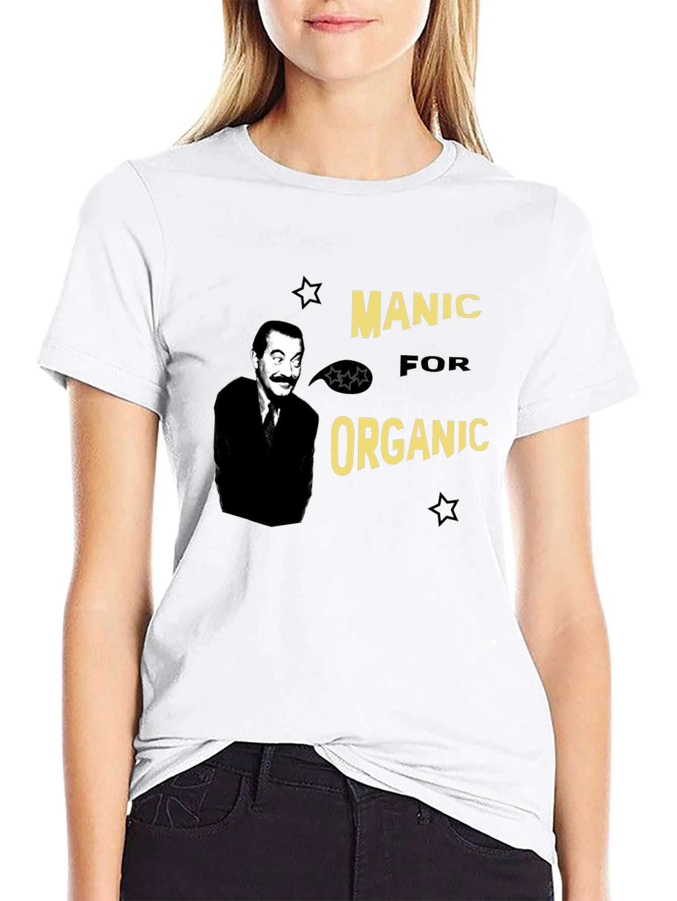 Manic For Organic Graphic Tee