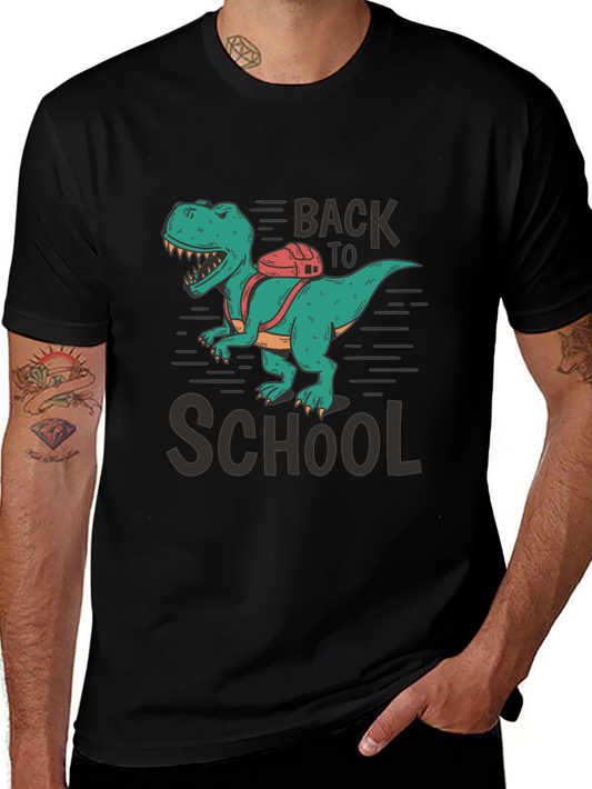 Dino Back to School T-Shirt - Fun Graphic Tee