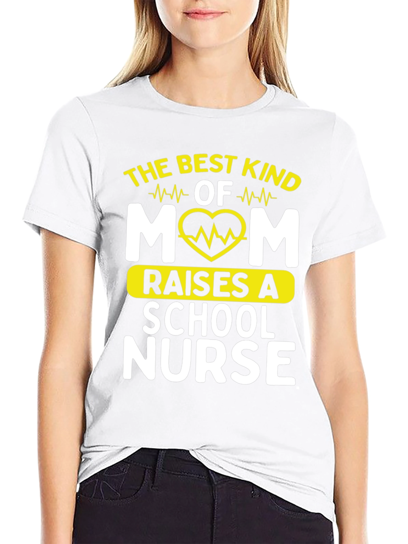 Best Kind of Mom School Nurse Graphic Tee