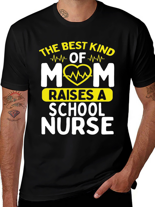 Best Kind of Mom School Nurse Graphic Tee