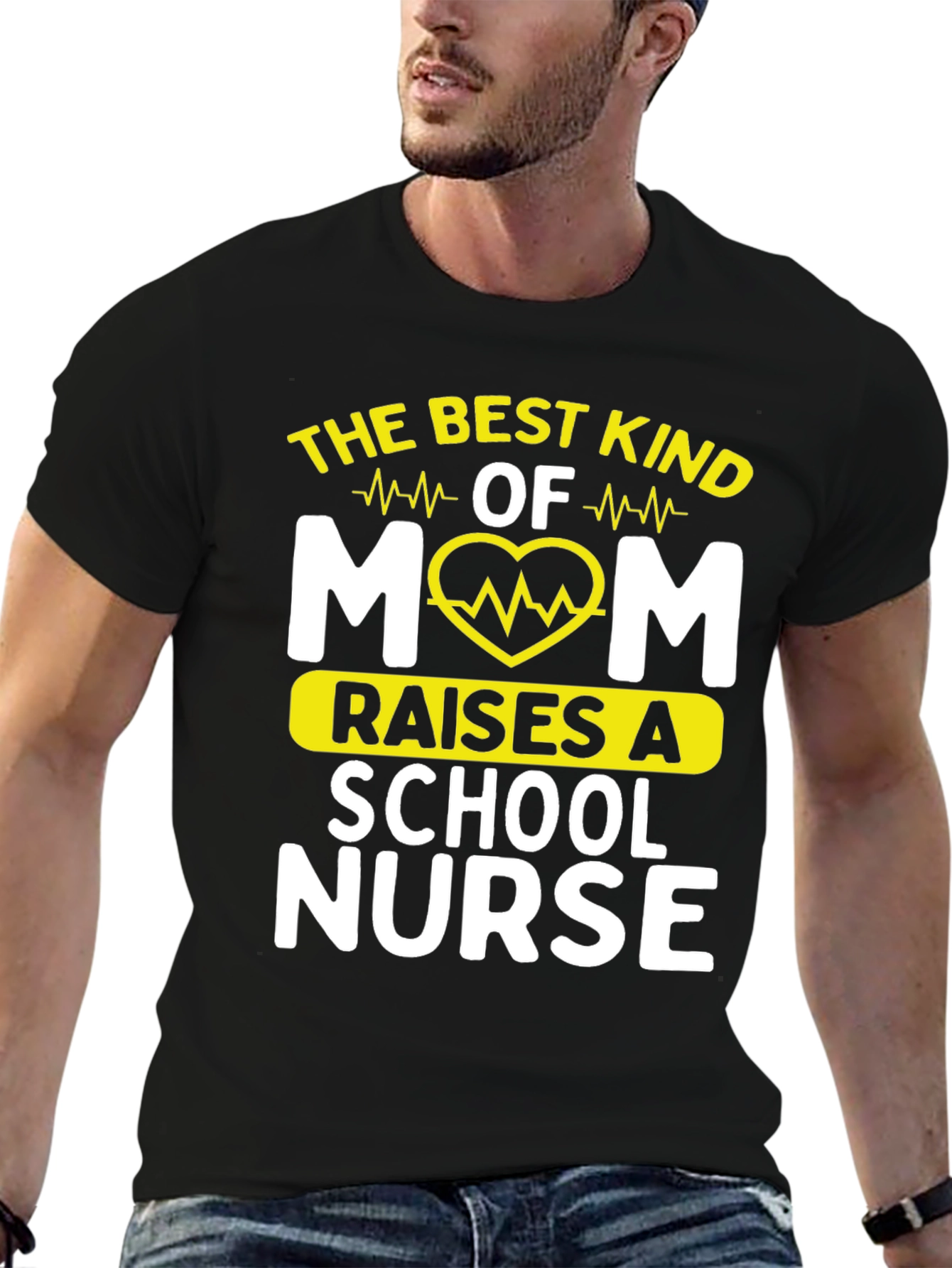 Best Kind of Mom School Nurse Graphic Tee