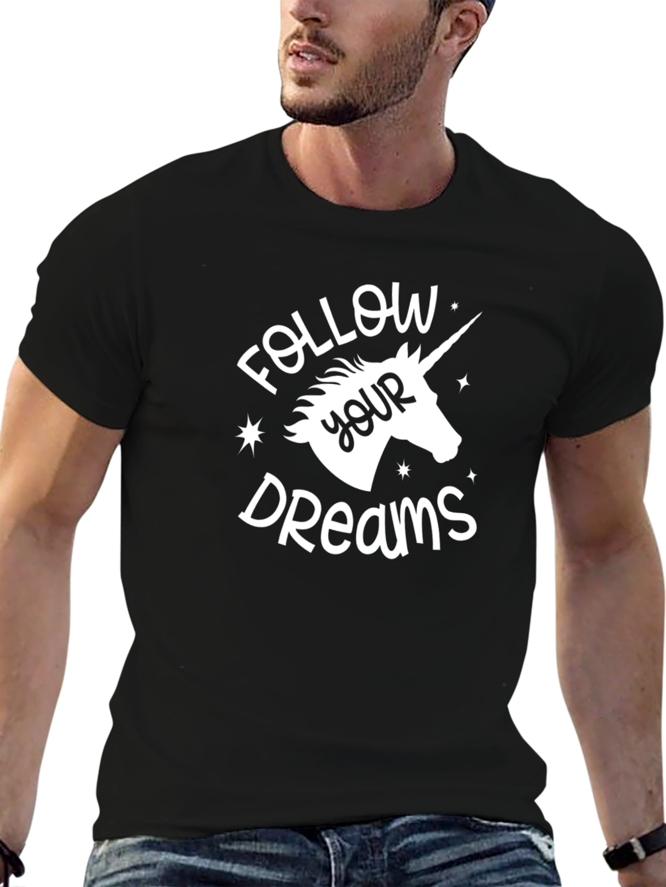 Follow Your Dreams Unicorn Graphic Tee