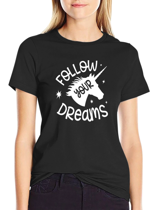 Follow Your Dreams Unicorn Graphic Tee