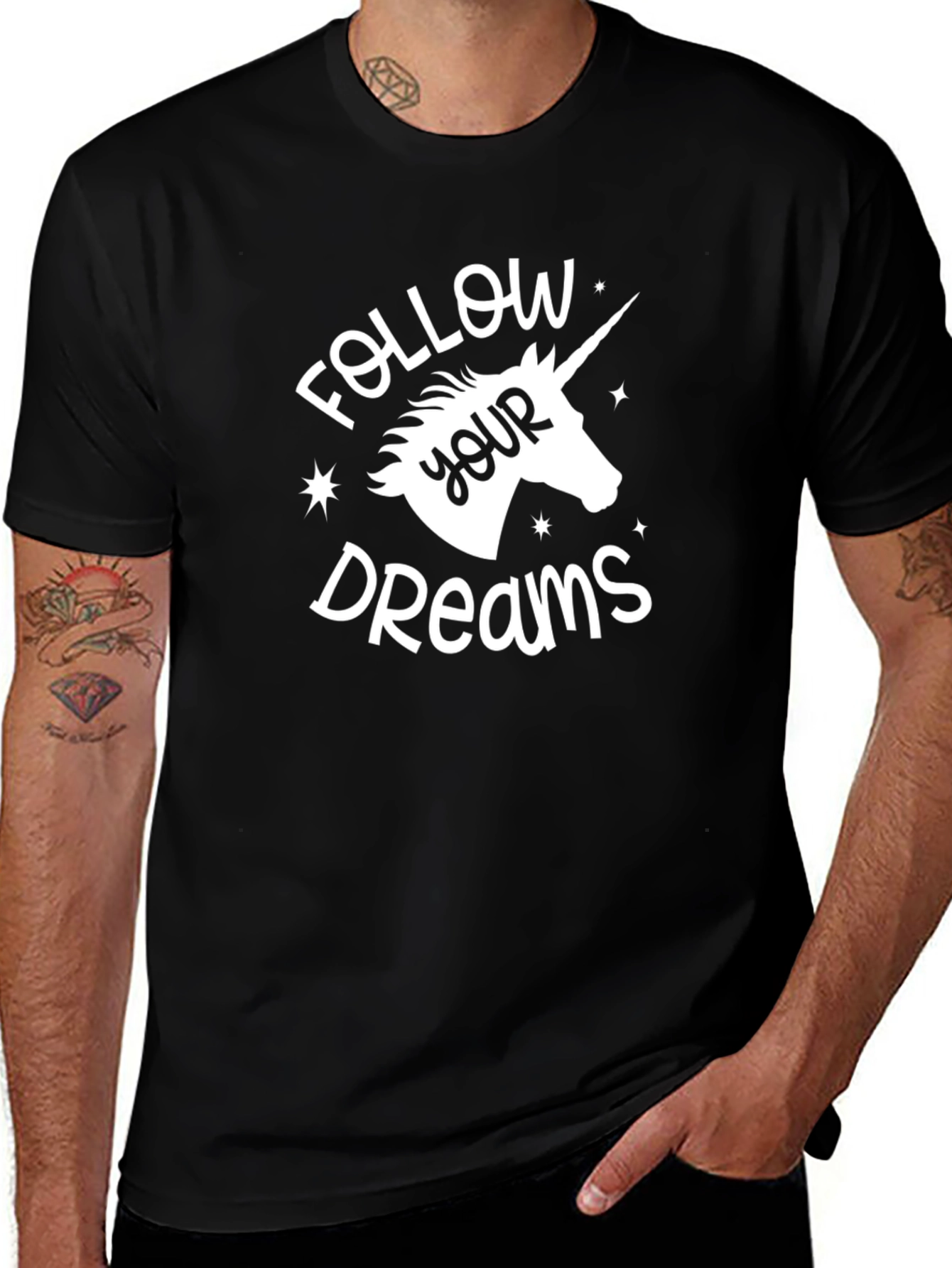 Follow Your Dreams Unicorn Graphic Tee