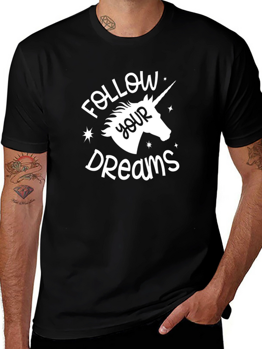 Follow Your Dreams Unicorn Graphic Tee
