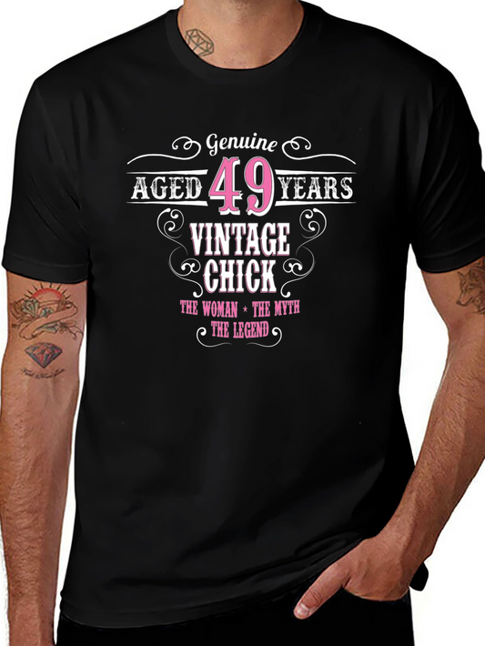 Genuine Aged 49 Years Vintage Chick T-Shirt