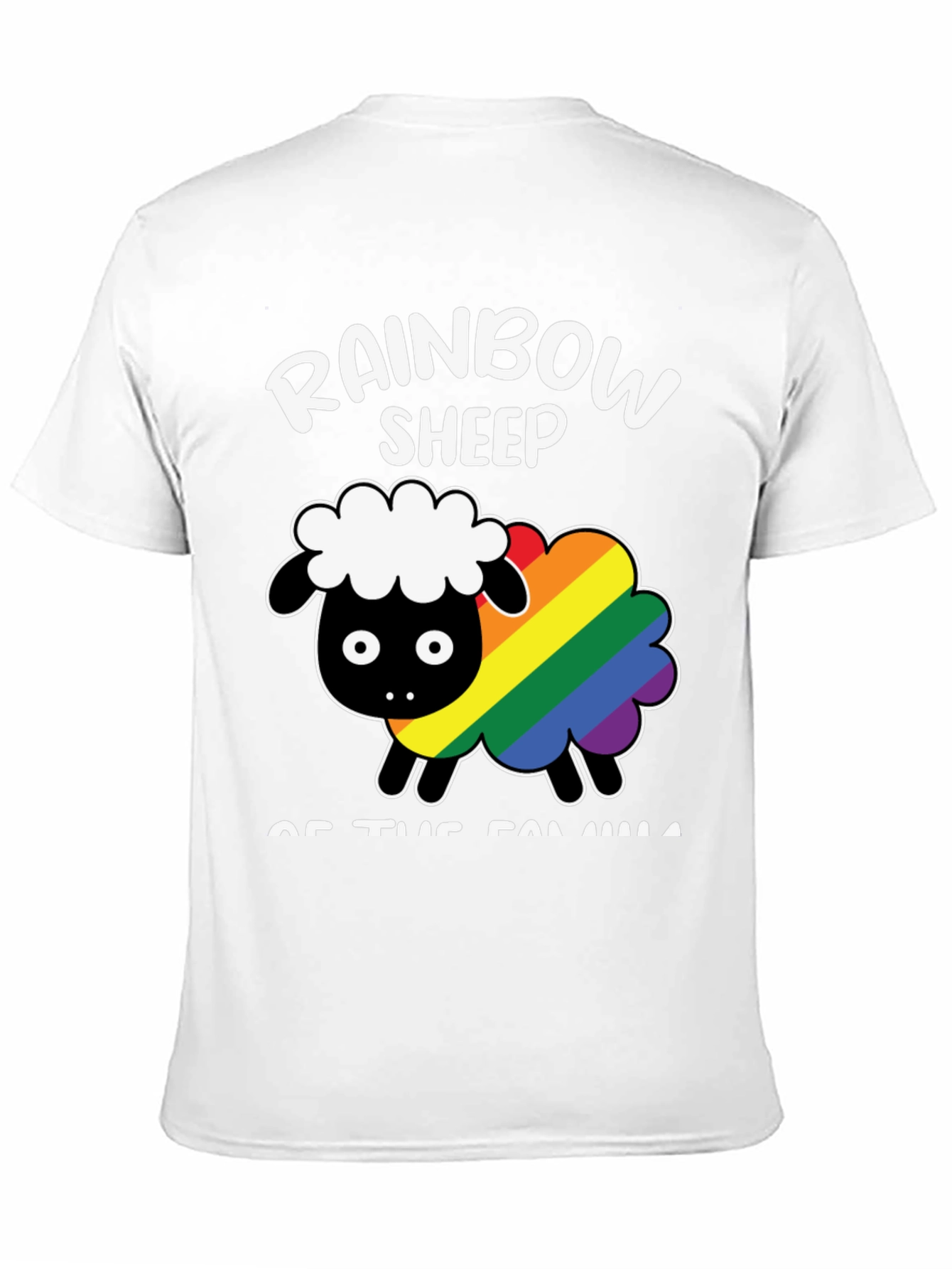 Rainbow Sheep LGBTQ+ Pride T-Shirt