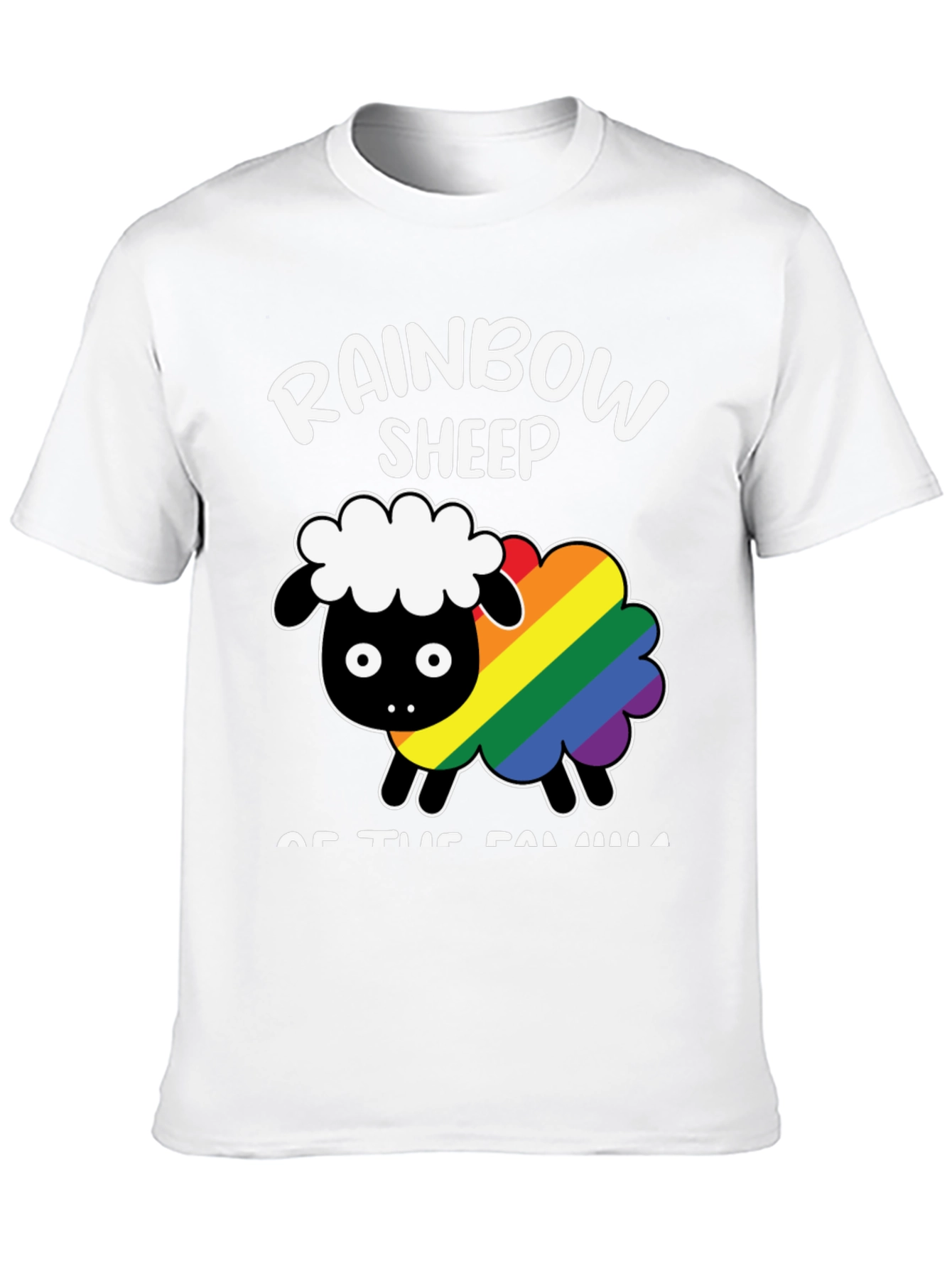 Rainbow Sheep LGBTQ+ Pride T-Shirt