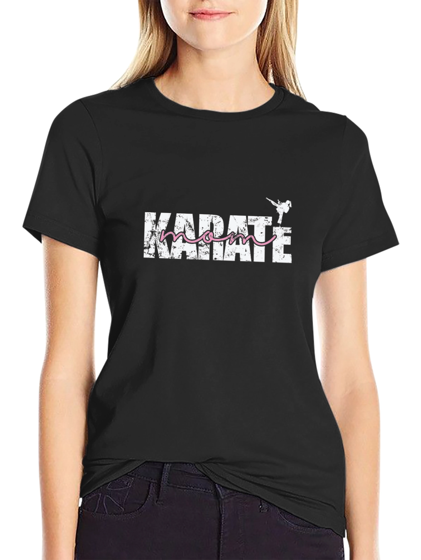 Karate Mom Graphic T-Shirt - Martial Arts Womens Tee