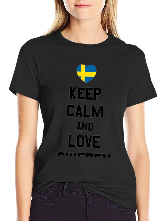 Keep Calm and Love Sweden T-Shirt