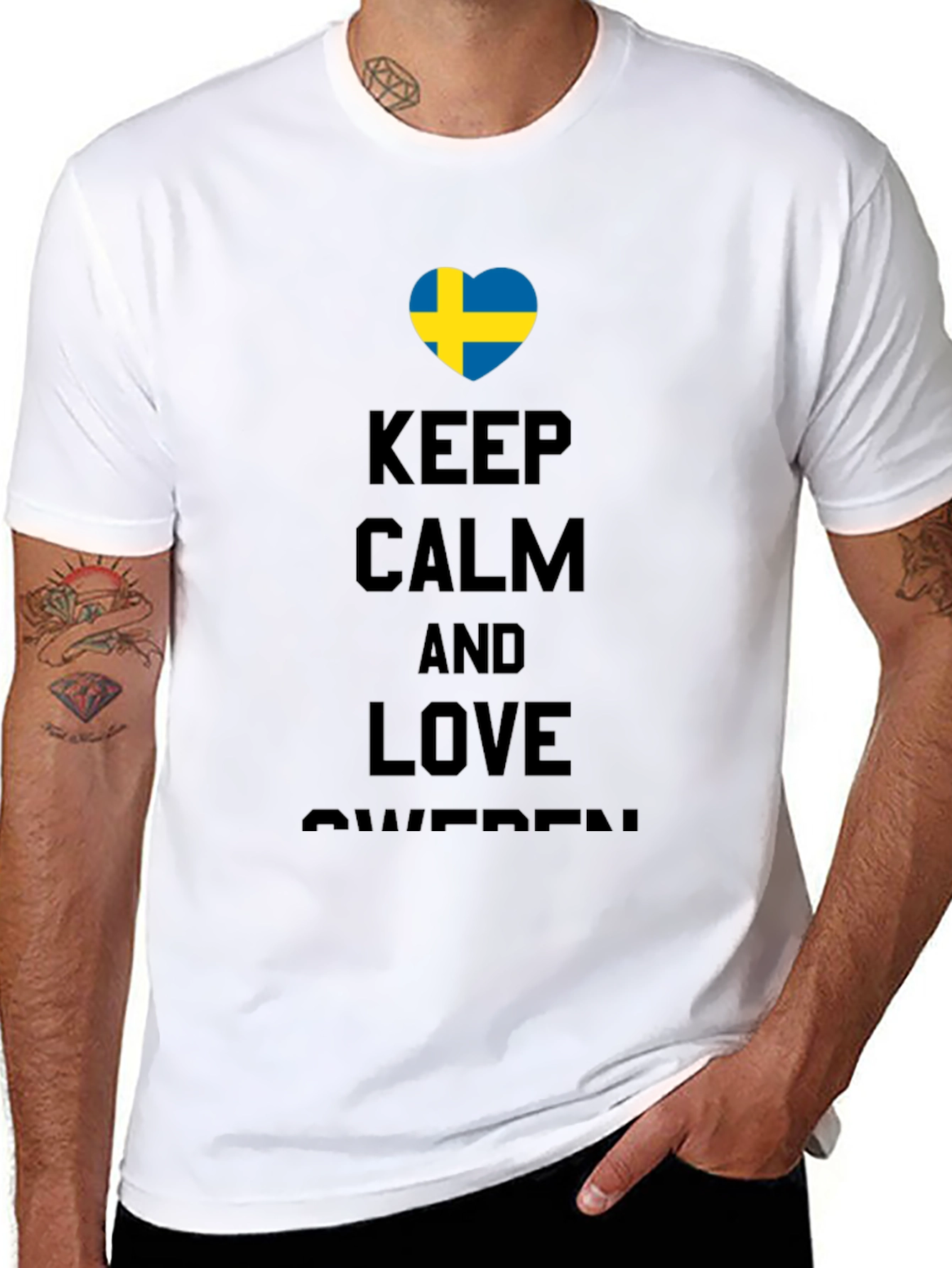Keep Calm and Love Sweden T-Shirt