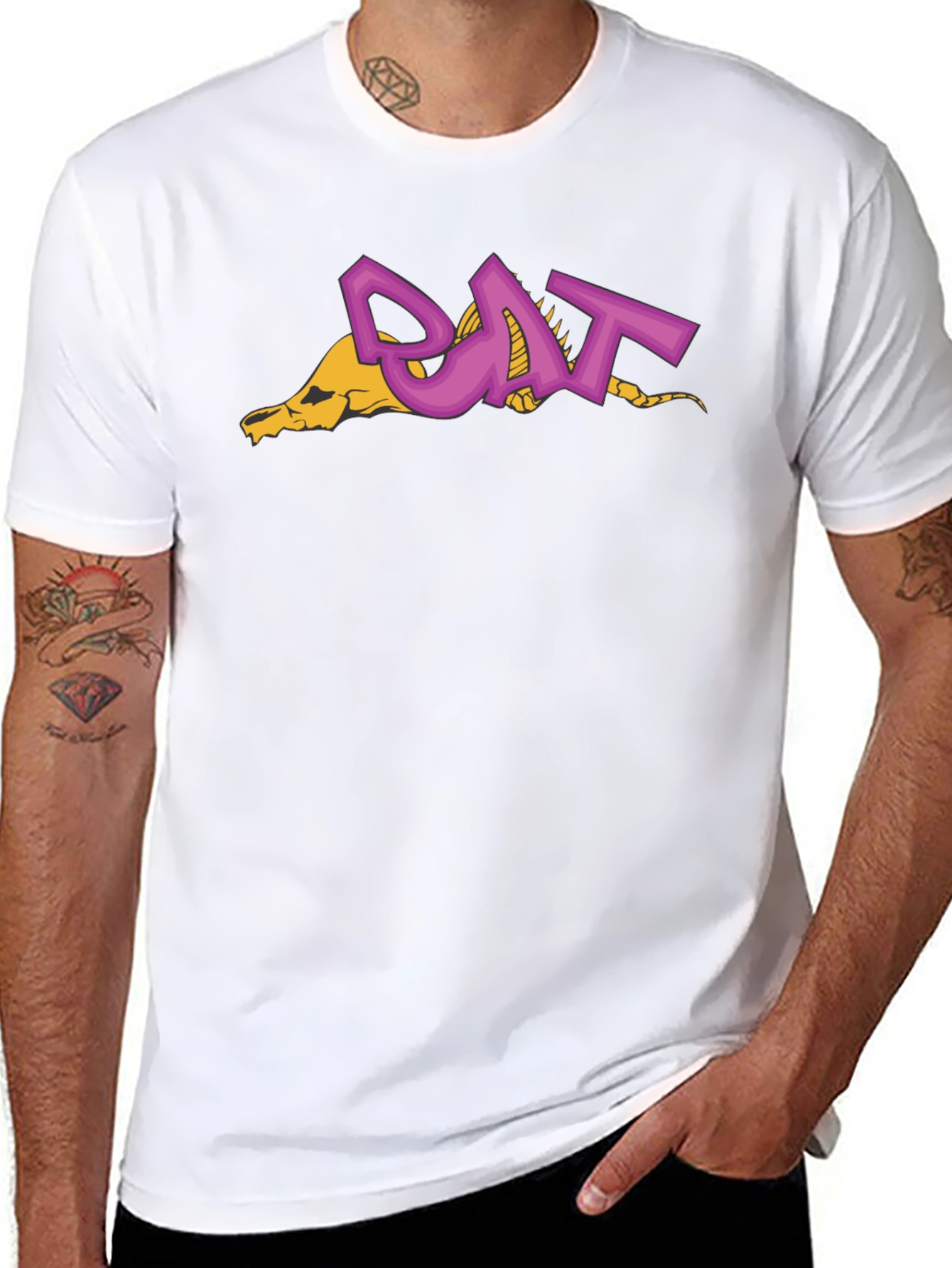 Dragon Rat Graphic Tee - Unique Streetwear