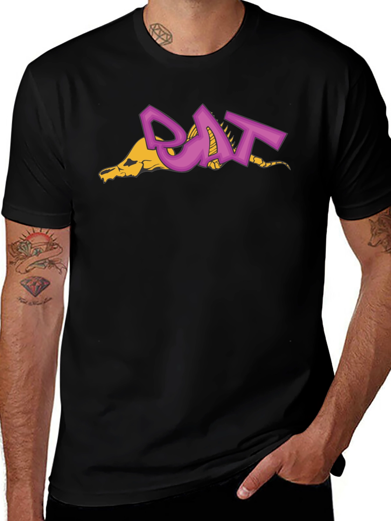Dragon Rat Graphic Tee - Unique Streetwear