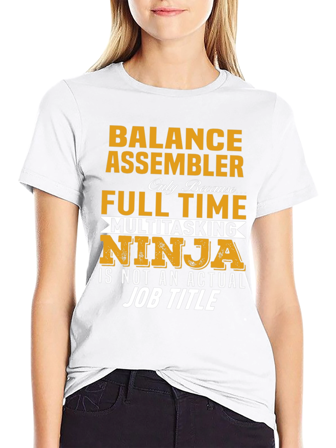 Balance Assembler Full-Time Ninja T-Shirt
