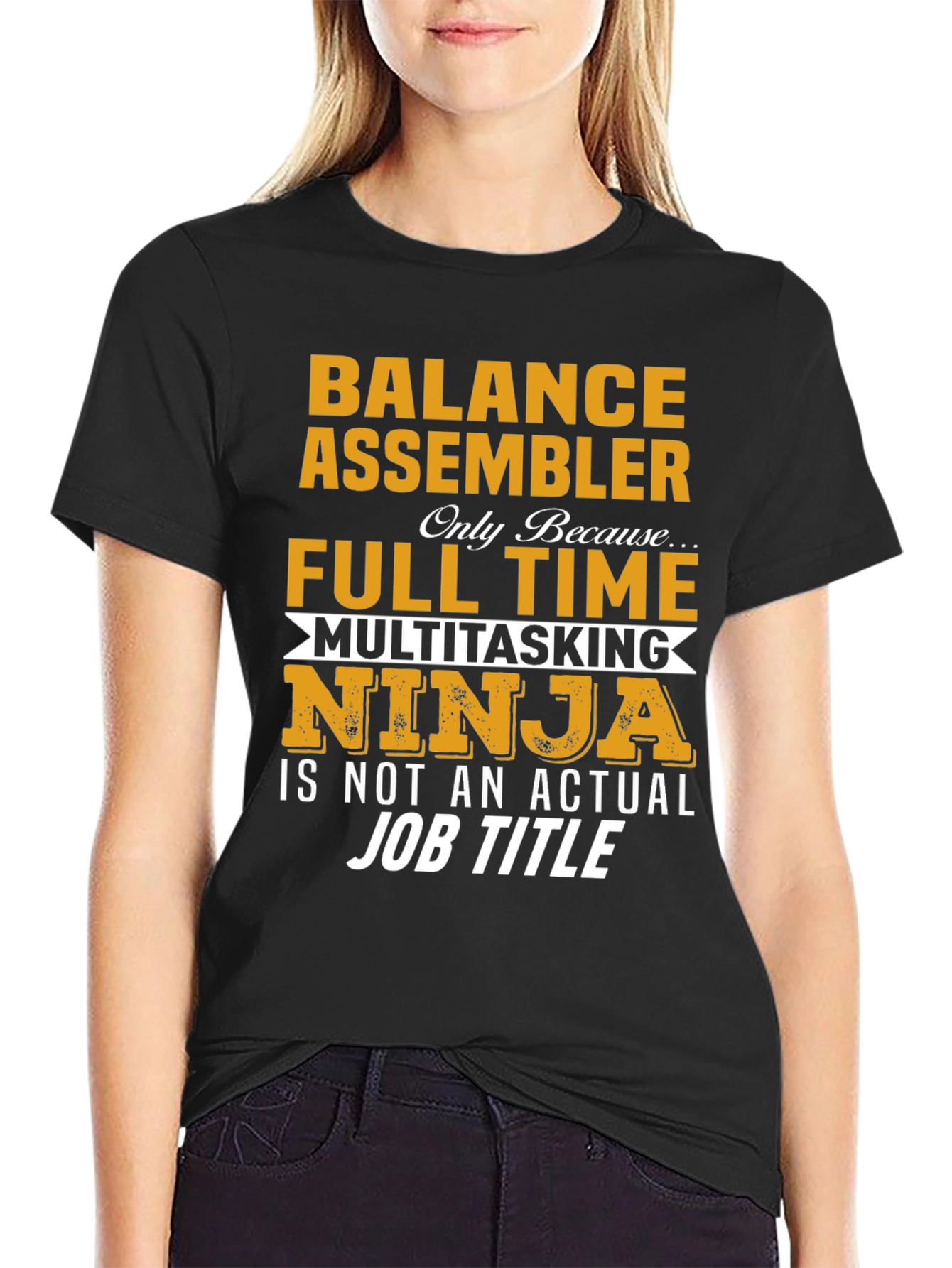 Balance Assembler Full-Time Ninja T-Shirt