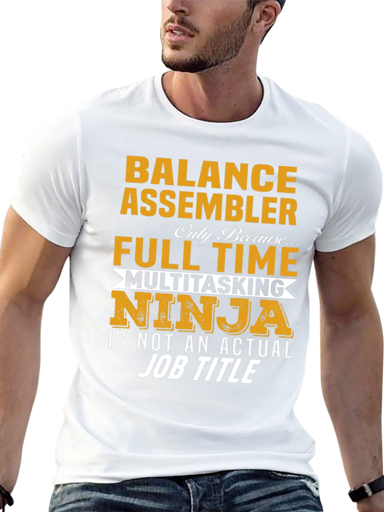 Balance Assembler Full-Time Ninja T-Shirt