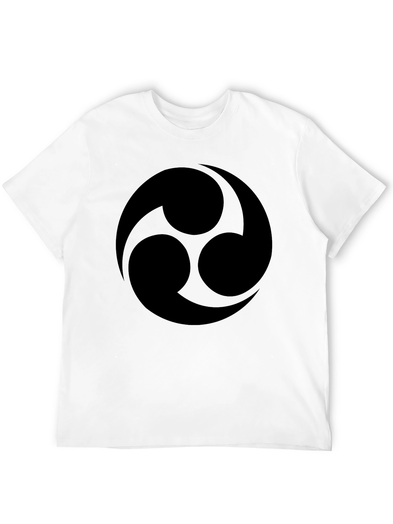 Bold Black Tomoe T-Shirt