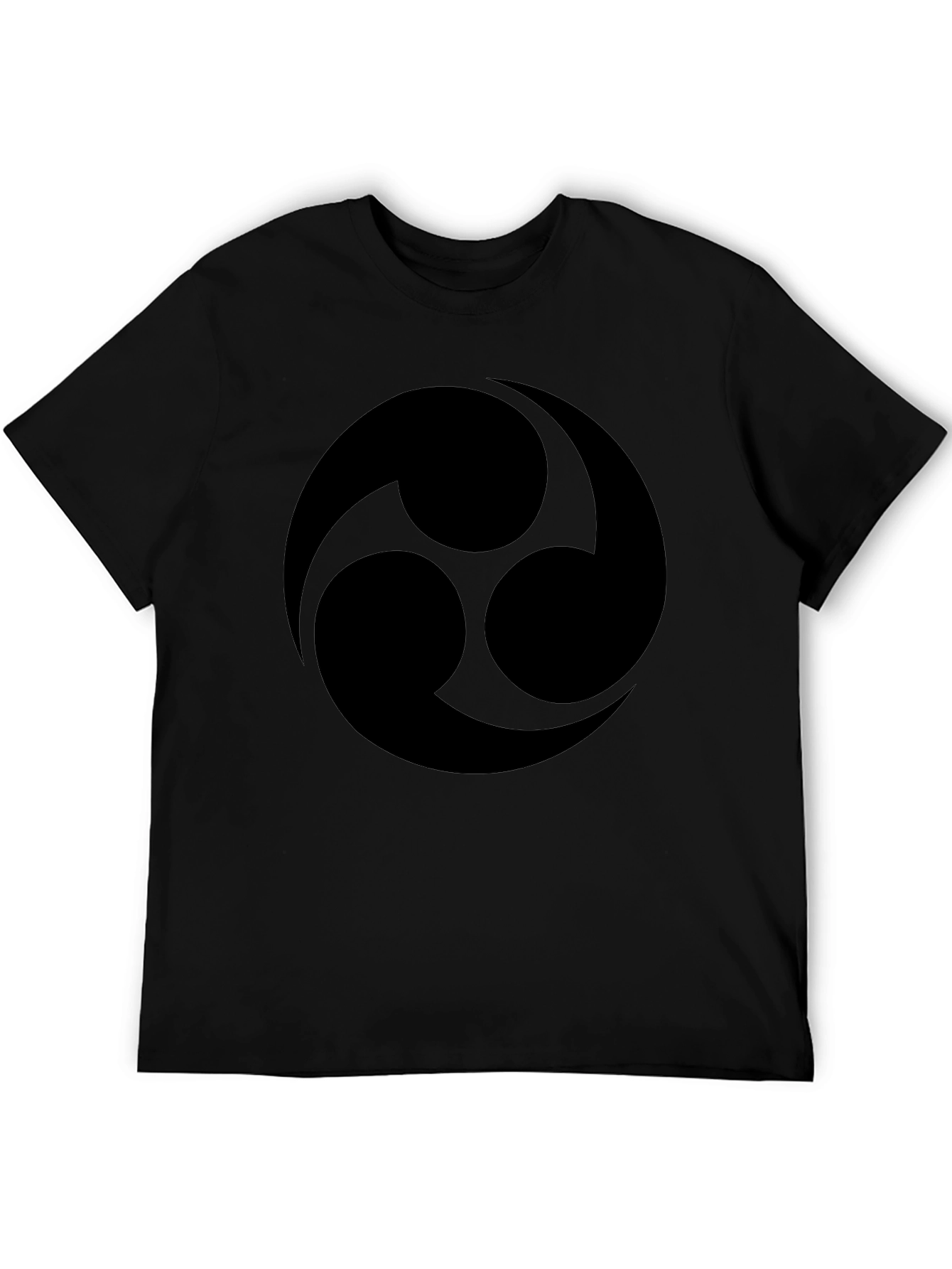 Bold Black Tomoe T-Shirt