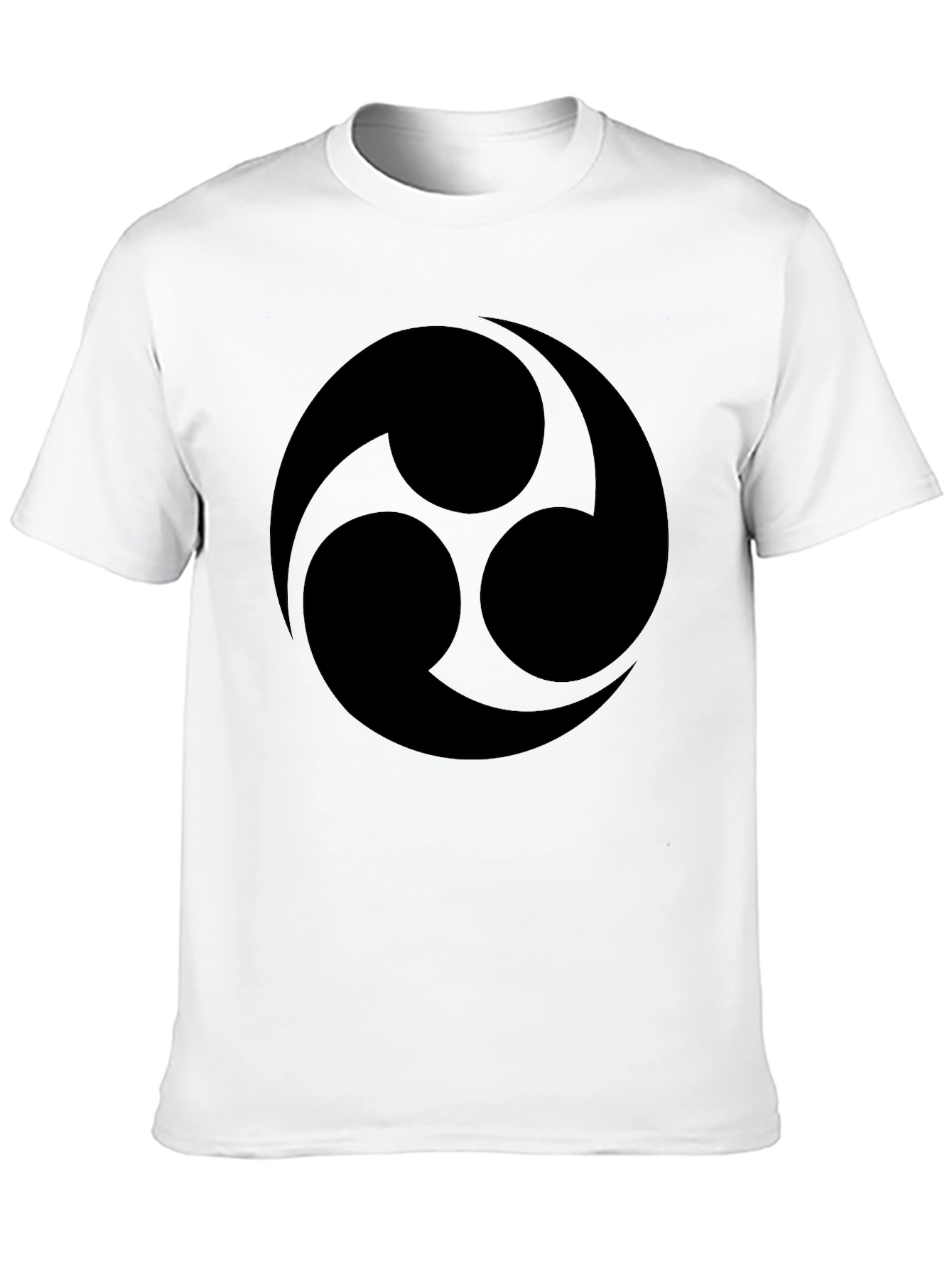 Bold Black Tomoe T-Shirt