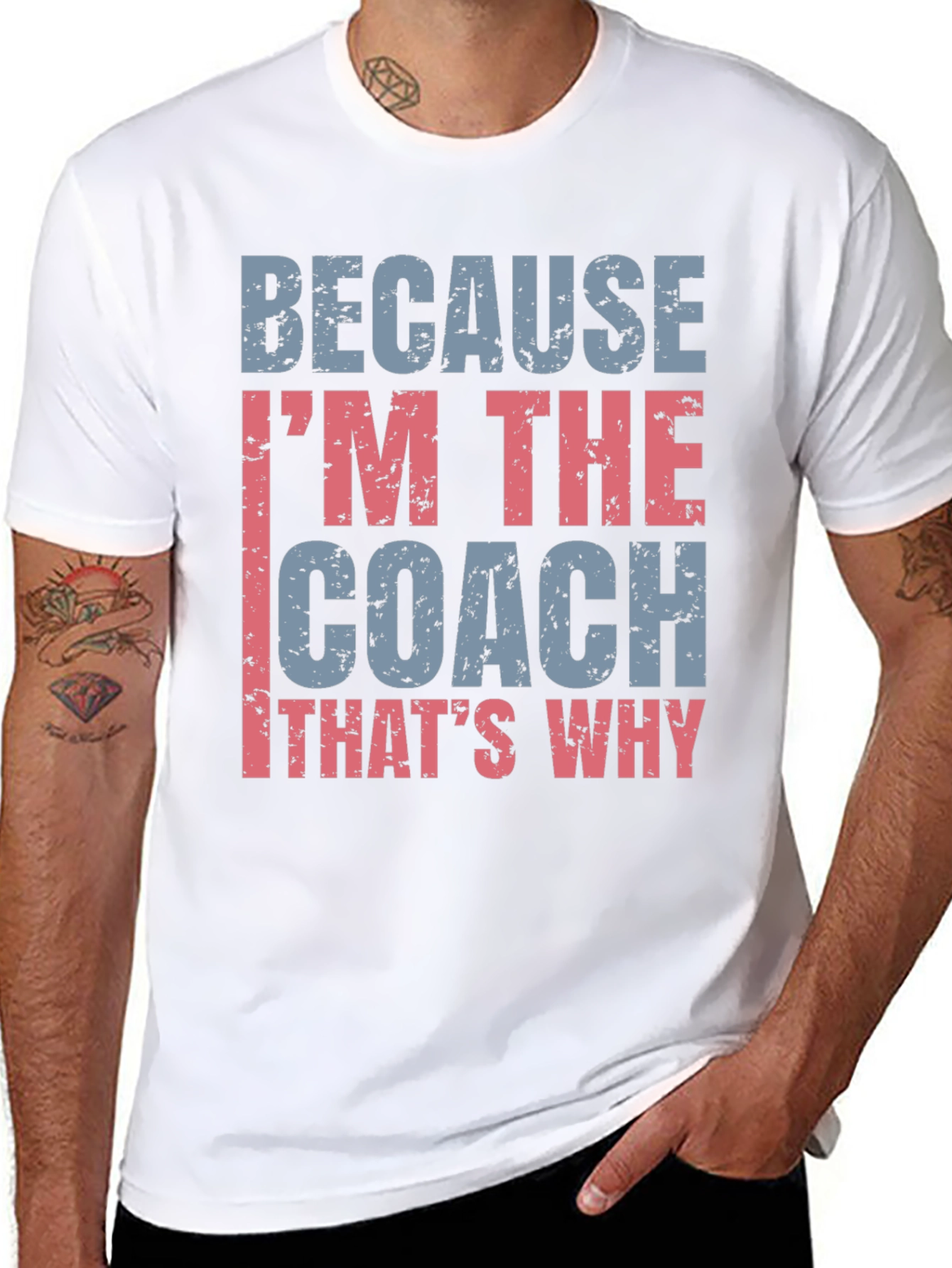 Coach T-Shirt - Because Im The Coach