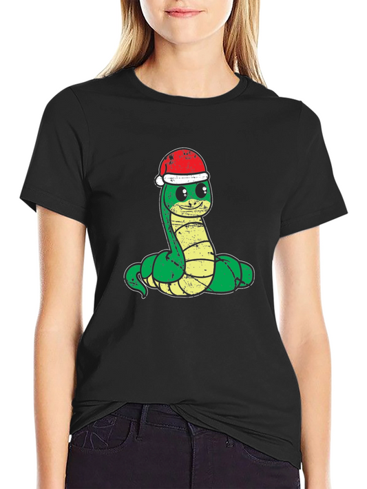 Festive Snake Graphic Tee