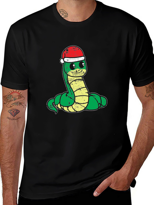 Festive Snake Graphic Tee