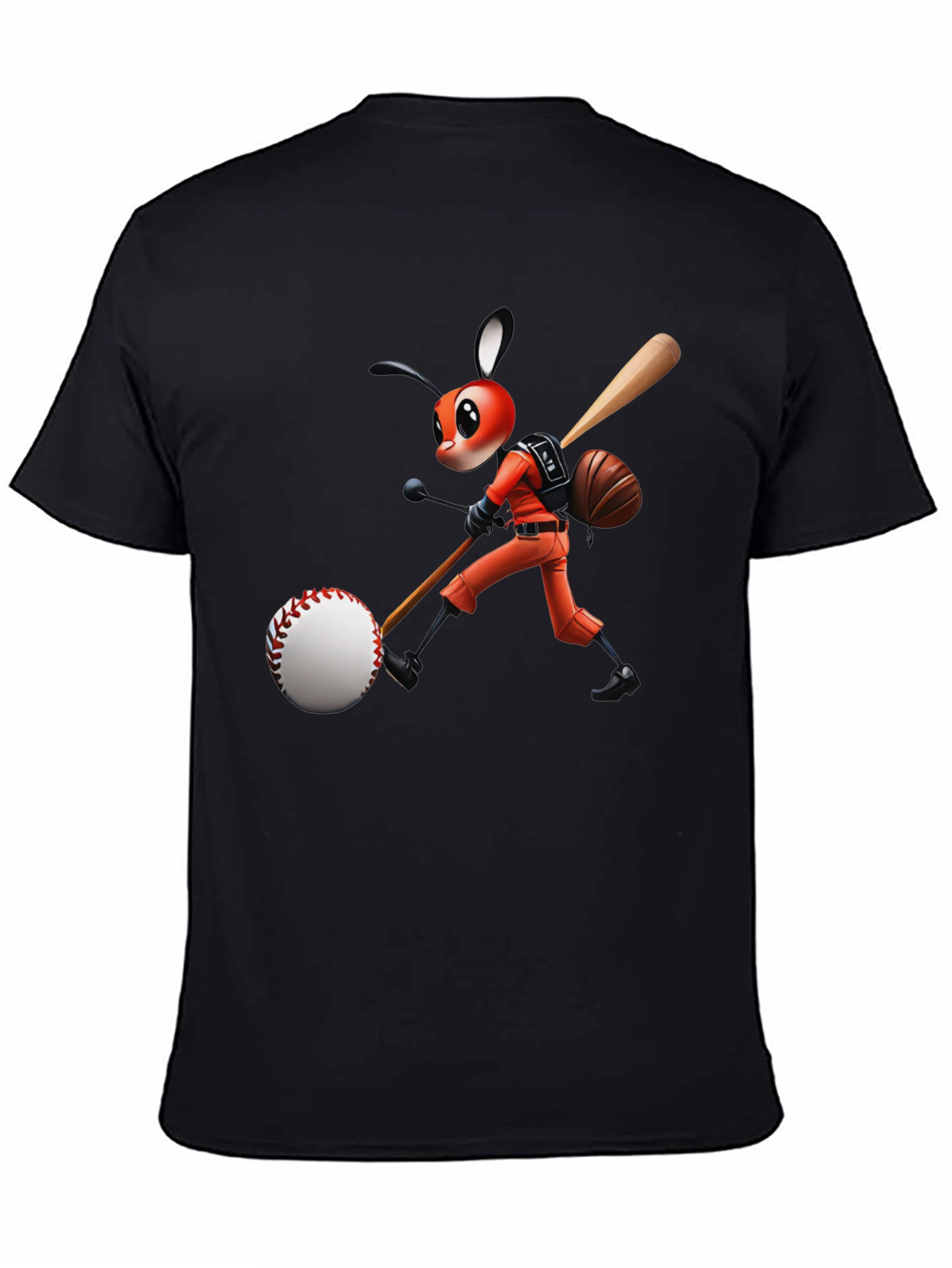 Baseball Bug Graphic T-Shirt