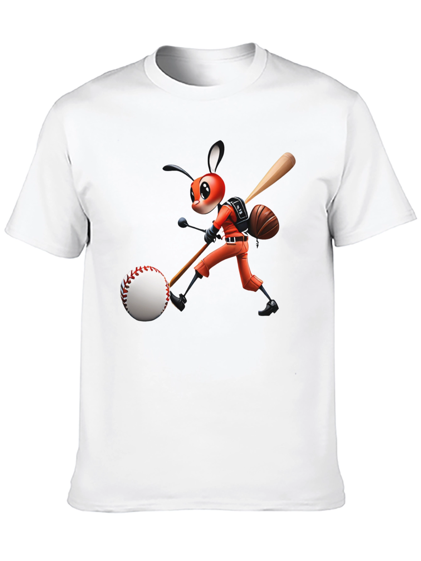 Baseball Bug Graphic T-Shirt