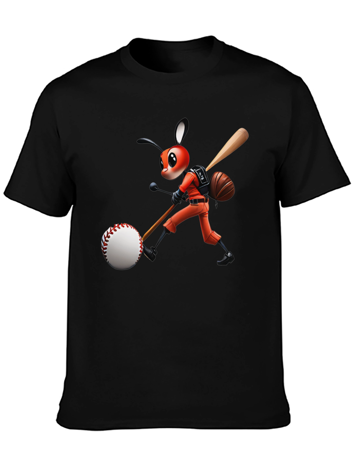 Baseball Bug Graphic T-Shirt