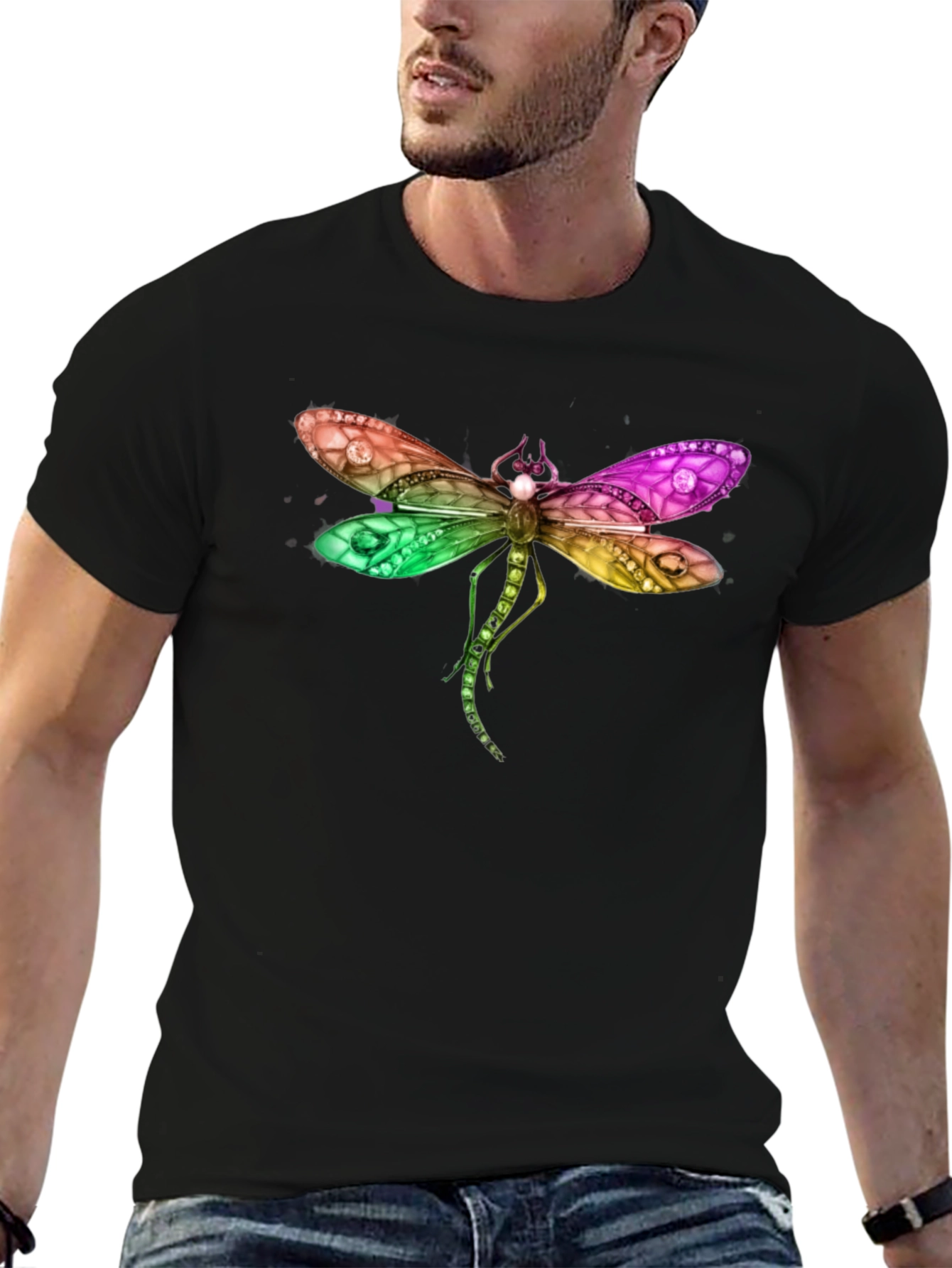 Dragonfly Graphic T-Shirt