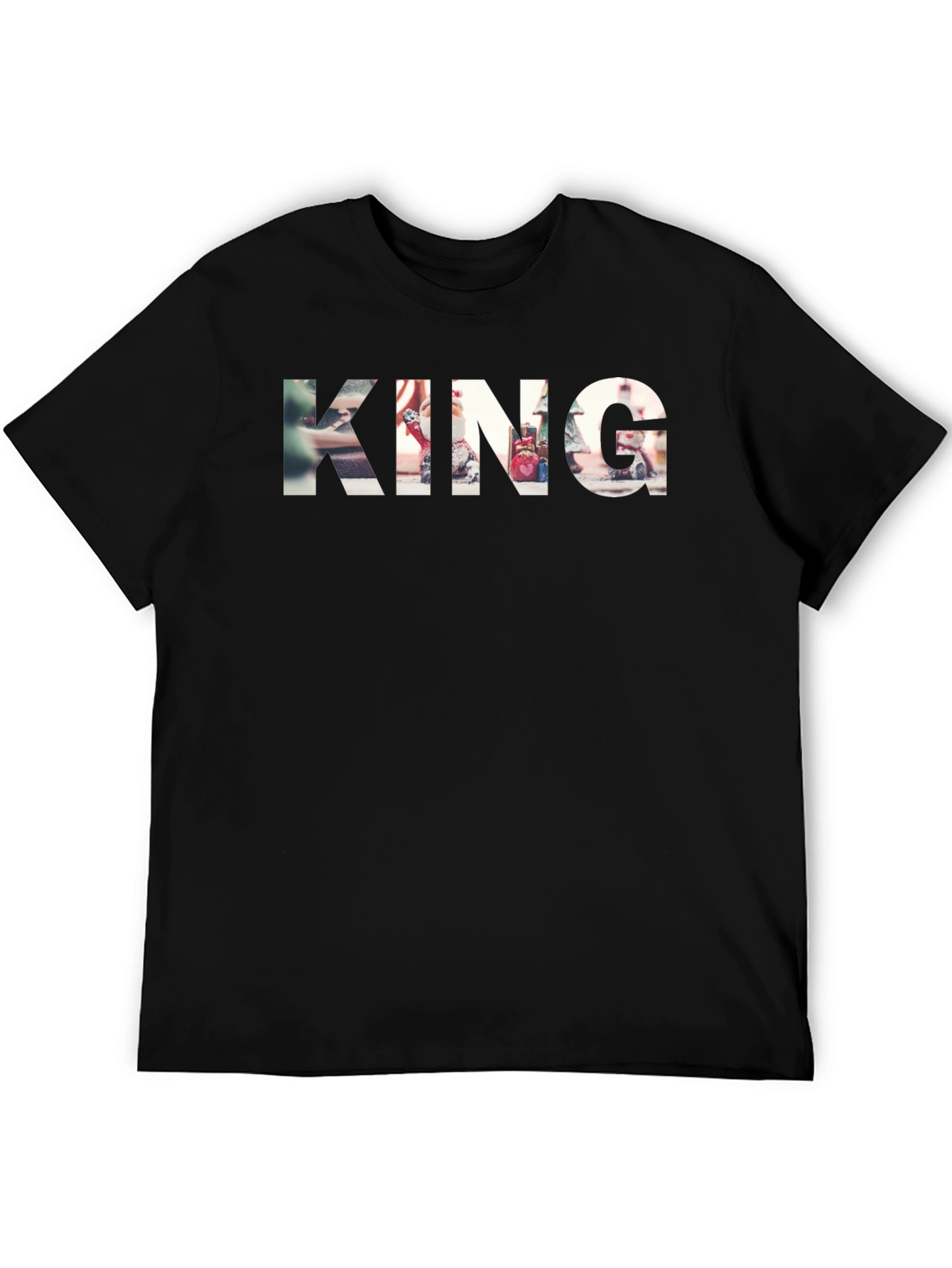 KING Graphic Black T-Shirt