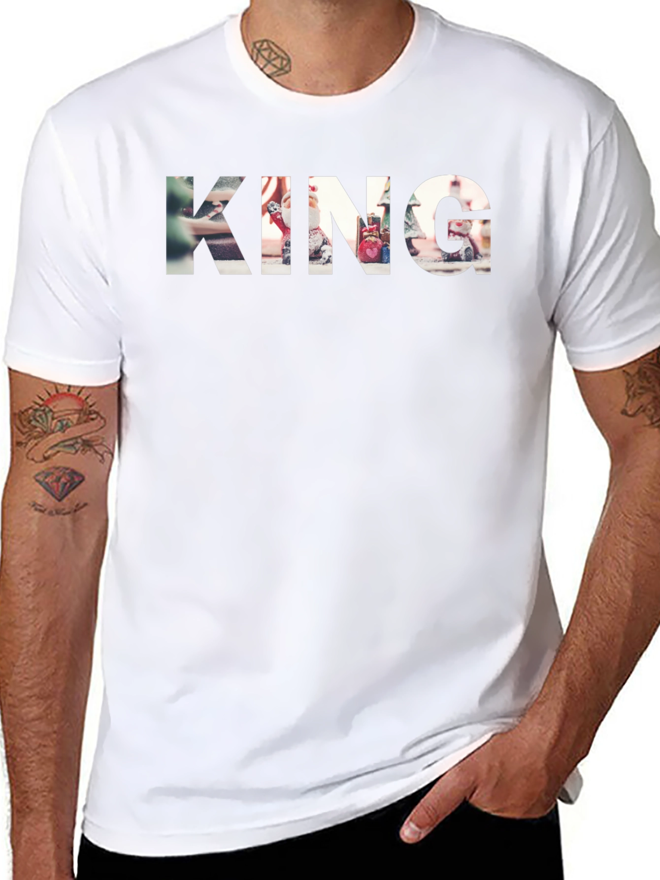 KING Graphic Black T-Shirt