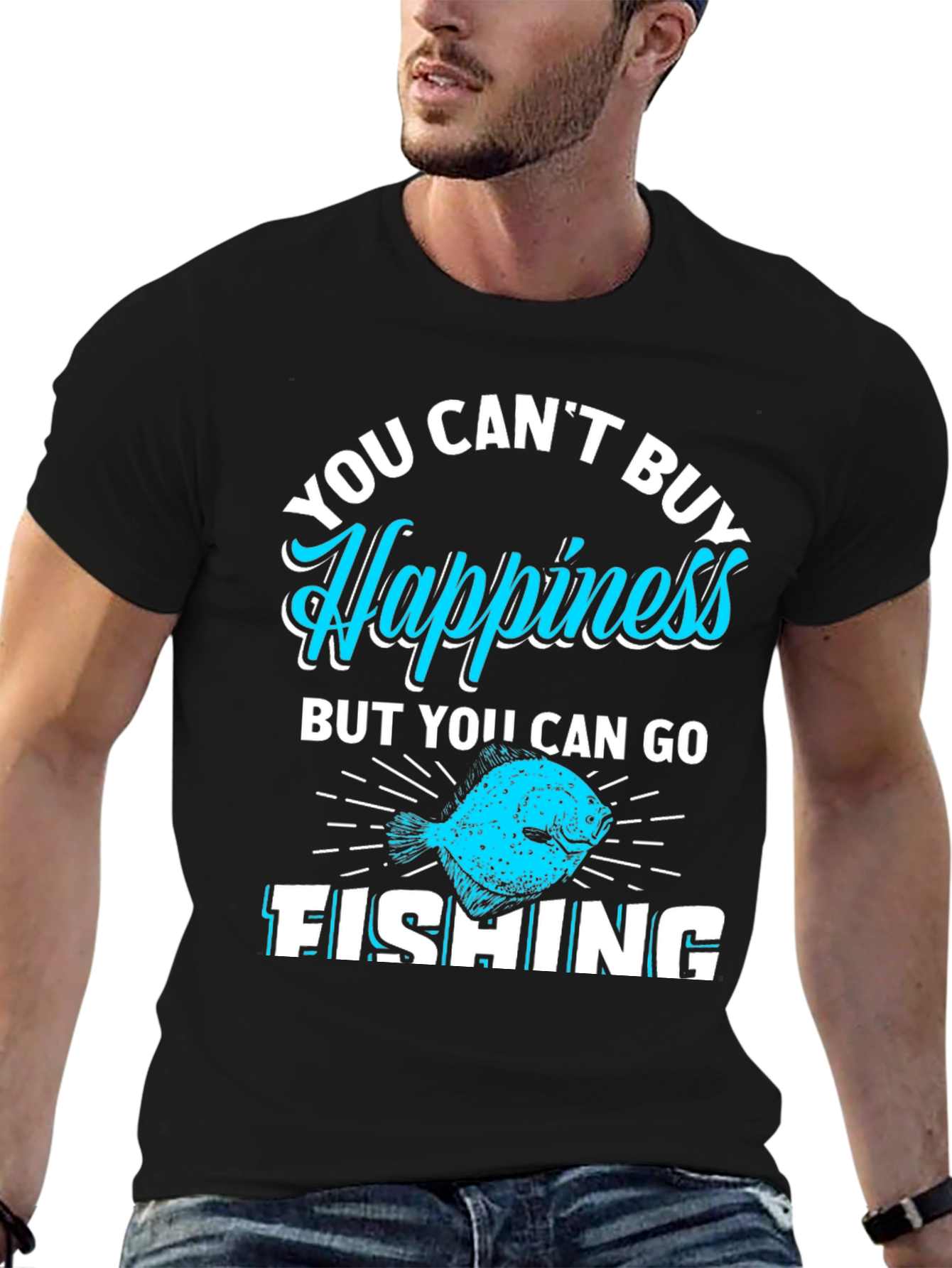Fishing Happiness T-Shirt