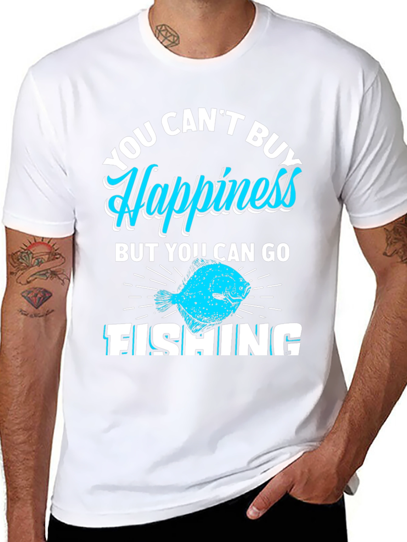 Fishing Happiness T-Shirt