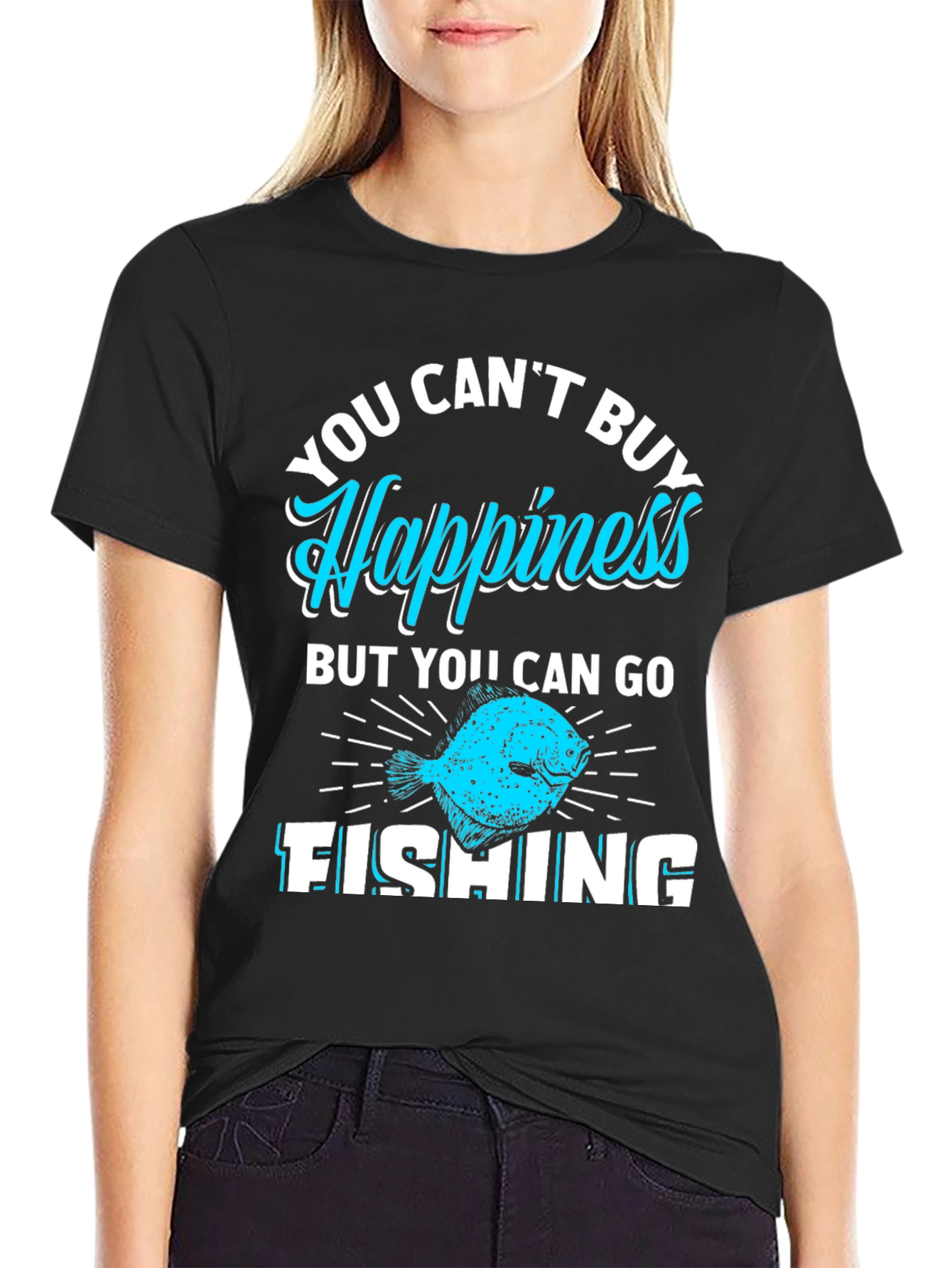 Fishing Happiness T-Shirt