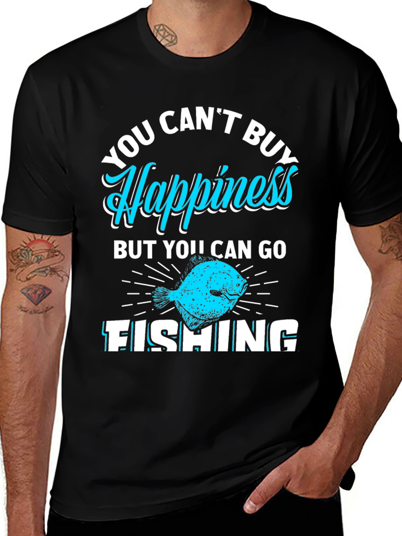 Fishing Happiness T-Shirt