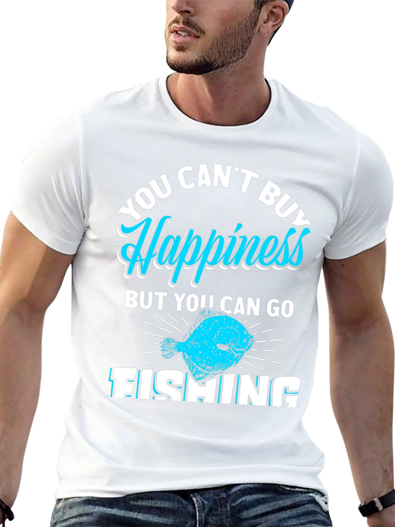Fishing Happiness T-Shirt