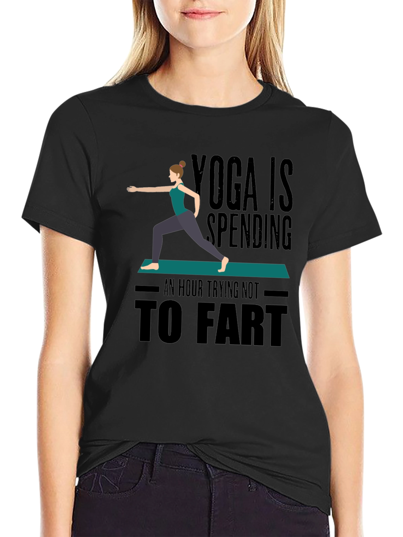 Yoga Is Spending An Hour Not To Fart T-Shirt