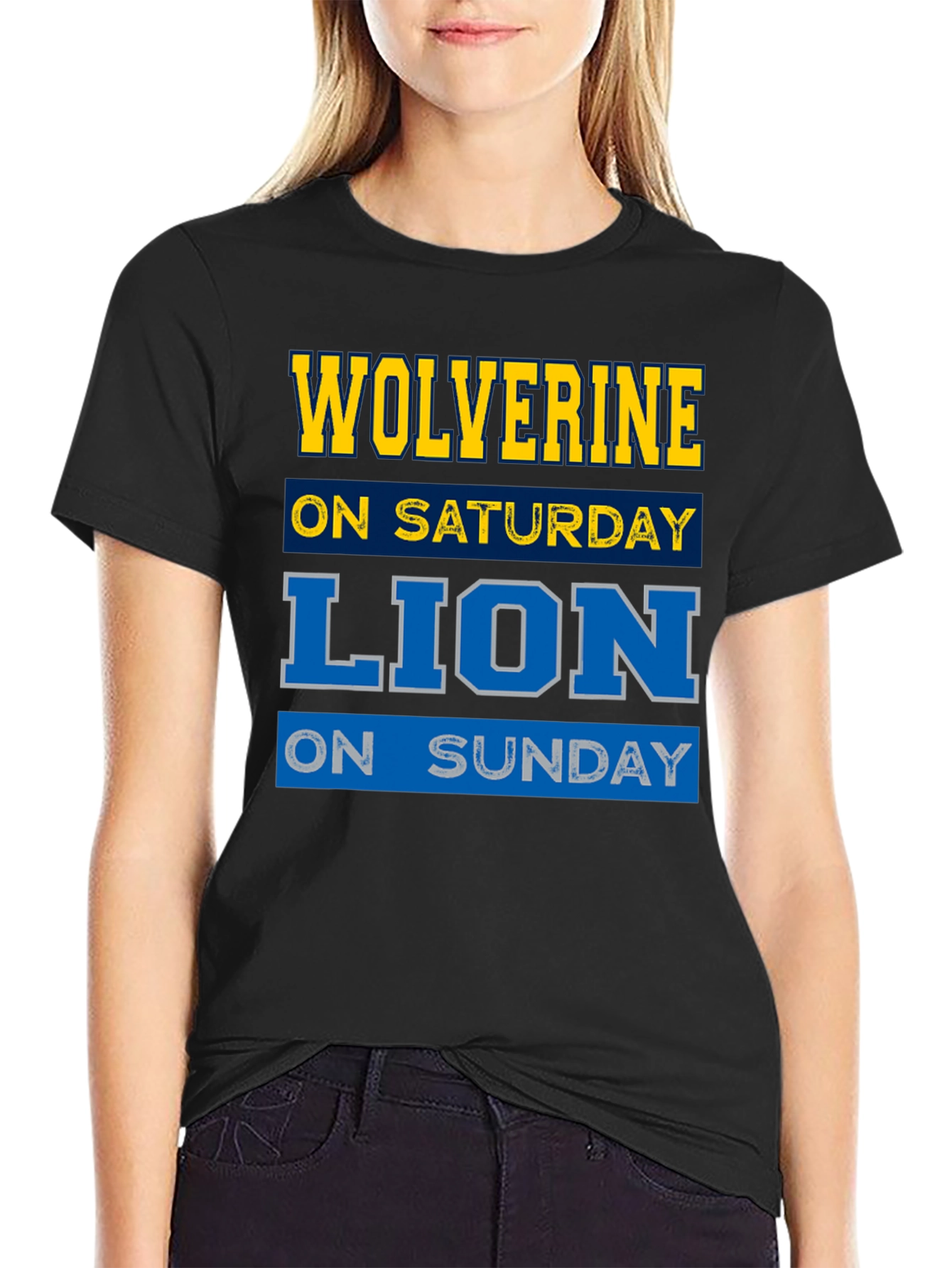 Wolverine/Lions Fan T-Shirt