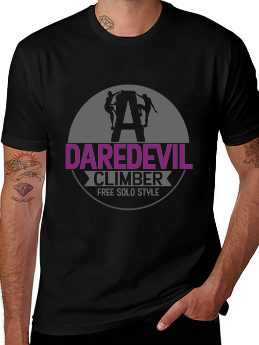 Daredevil Climber T-Shirt - Free Solo Style