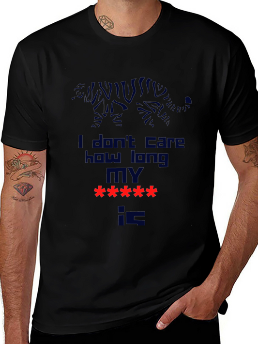 Funny Novelty I Dont Care T-Shirt
