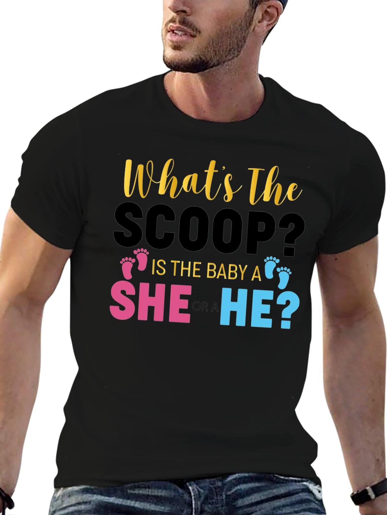 Gender Reveal T-Shirt: Whats The Scoop?