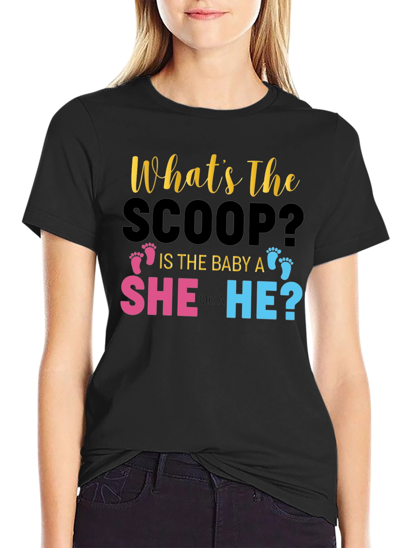 Gender Reveal T-Shirt: Whats The Scoop?