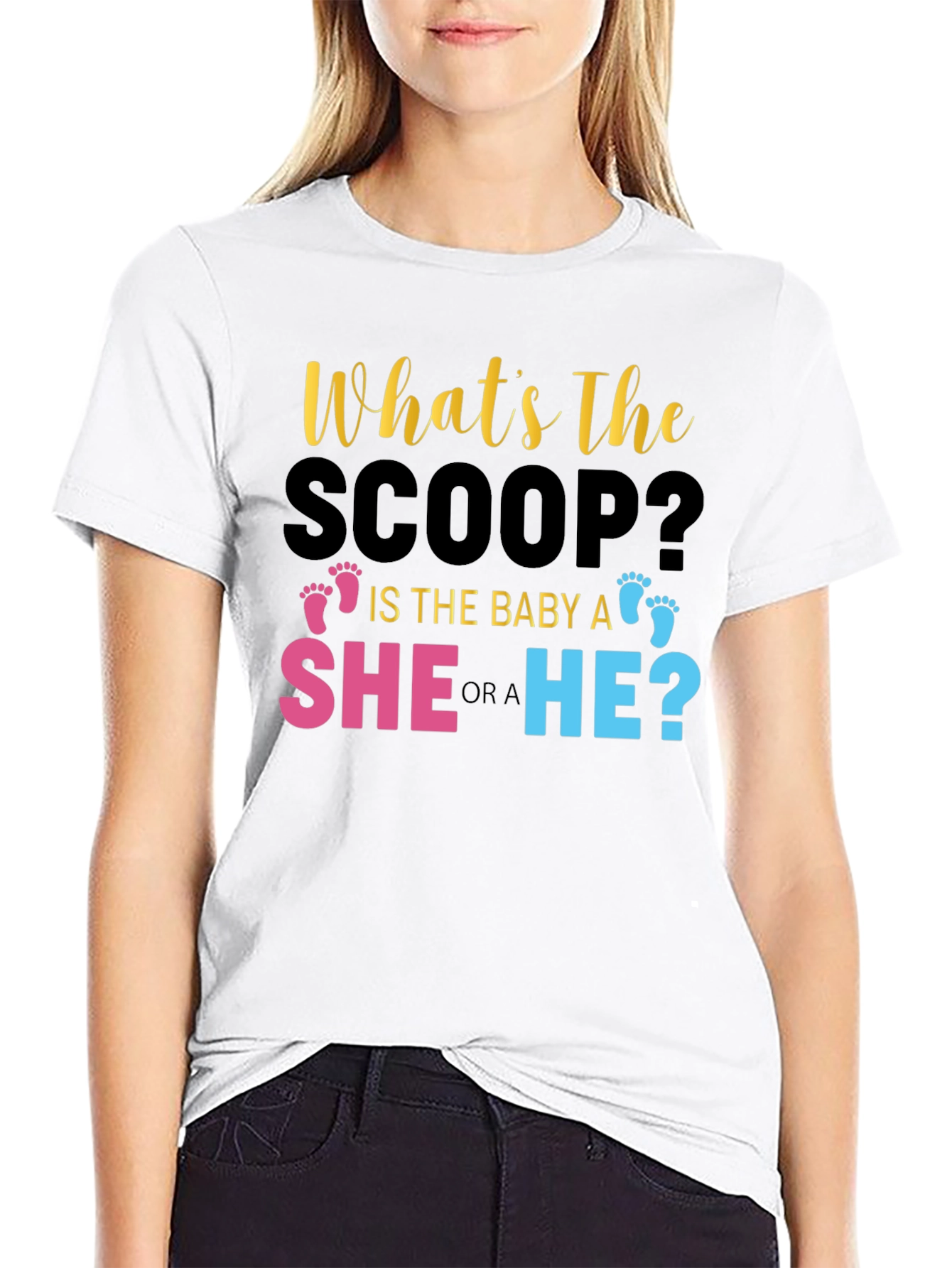 Gender Reveal T-Shirt: Whats The Scoop?