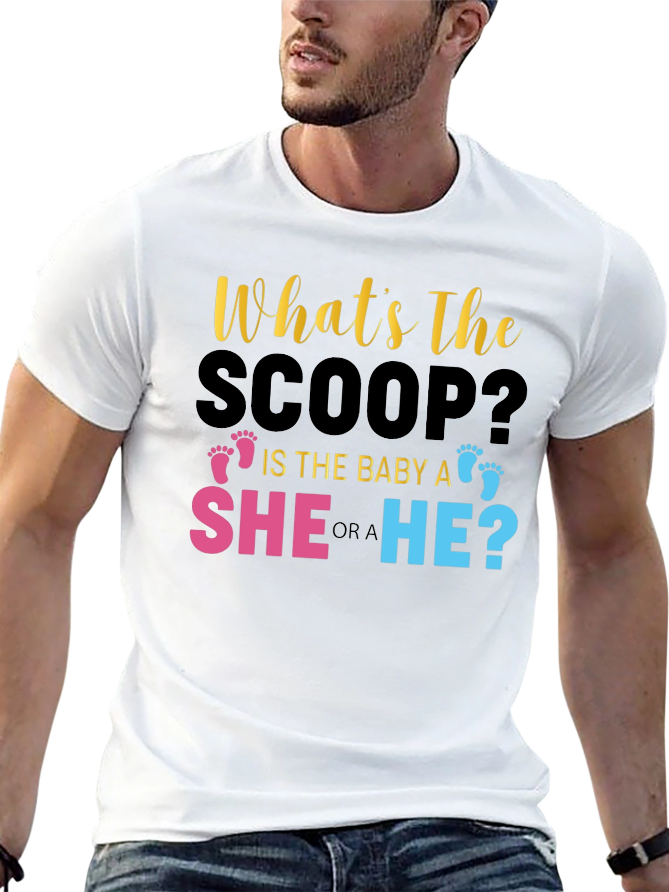 Gender Reveal T-Shirt: Whats The Scoop?