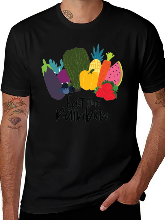 Eat The Rainbow Graphic T-Shirt