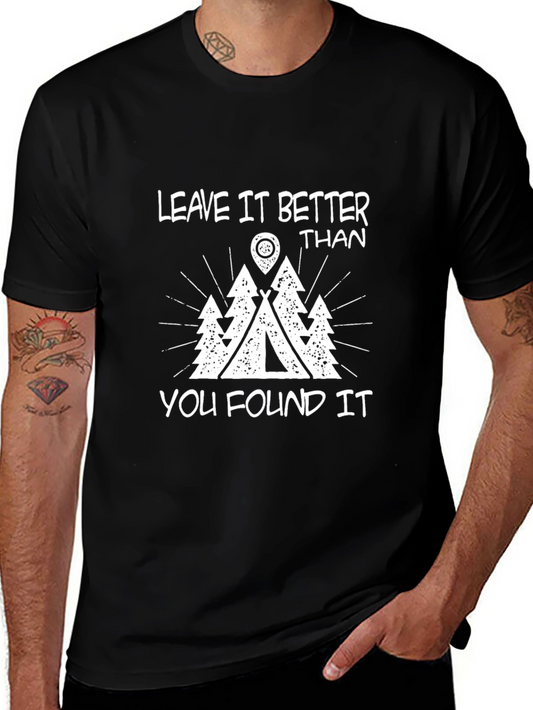 Leave It Better Camping T-Shirt