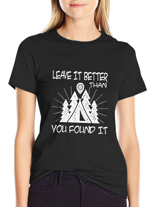 Leave It Better Camping T-Shirt