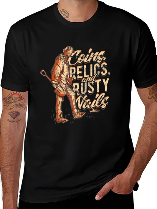 Coins Relics & Rusty Nails Black T-Shirt
